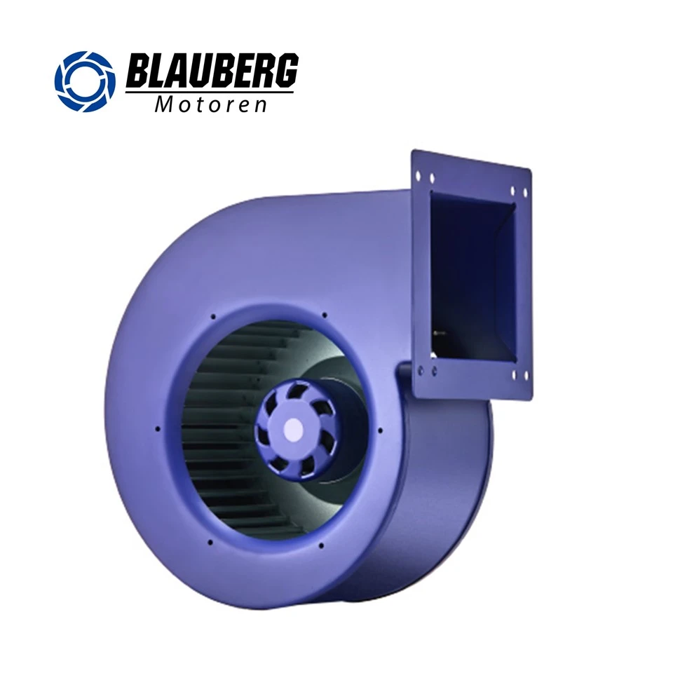 160mm 115V Plastic EC Single Inlet Centrifugal Blower Fan For Cooling