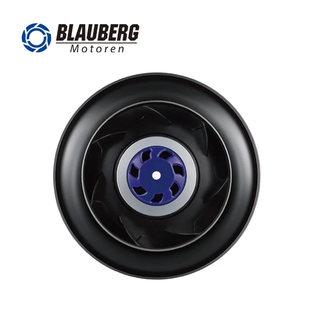 400mm EC Backward Curved Centrifugal Fan Impeller Exhaust Bracket Fan